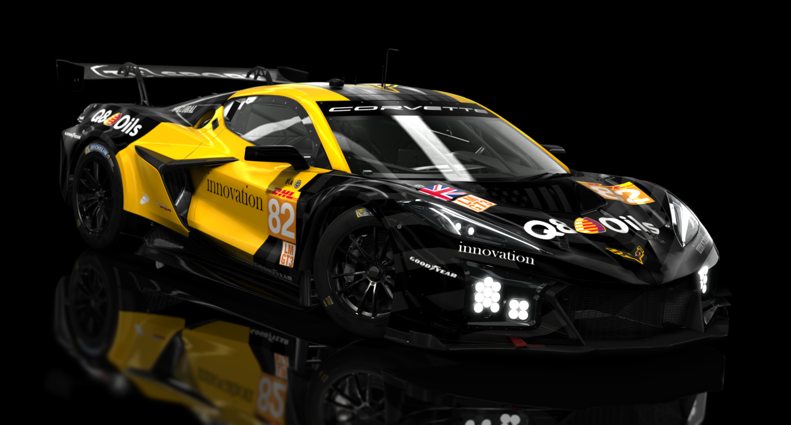 ACF GT3 - Chevrolet Corvette Z06 GT3R 2024, skin WEC 2024 - TF Sport 82