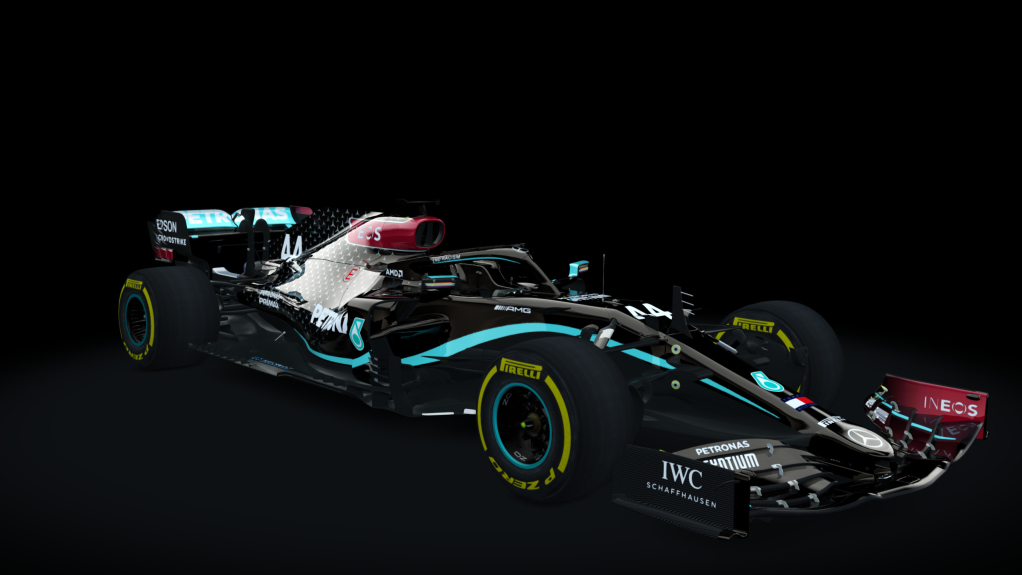 F1 2020 Mercedes, skin Hamilton British GP