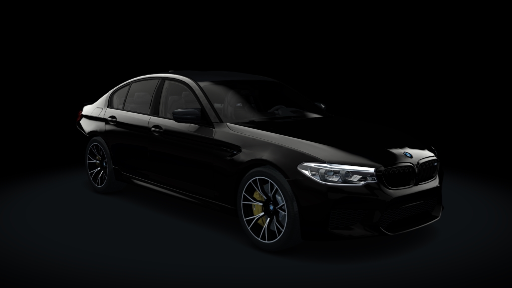 BMW M5 F90 COMPETITON v1.1, skin black