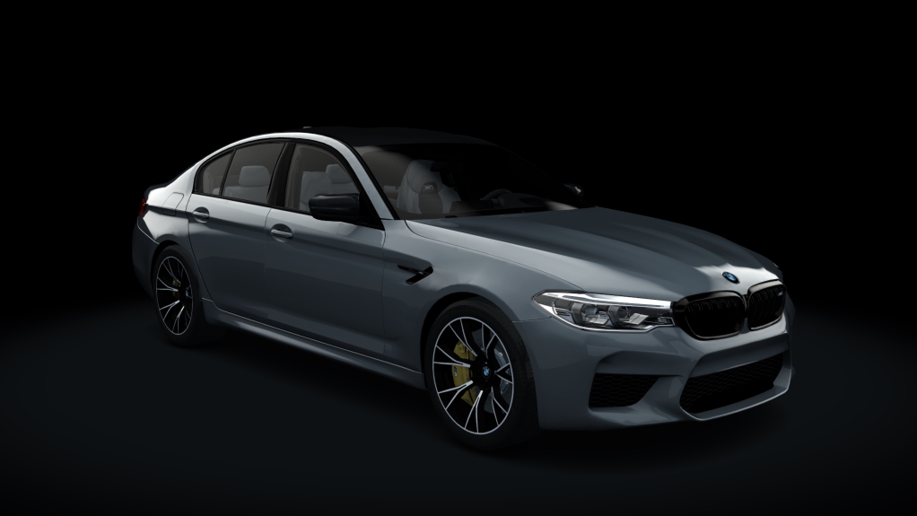BMW M5 F90 COMPETITON v1.1, skin frozen grey