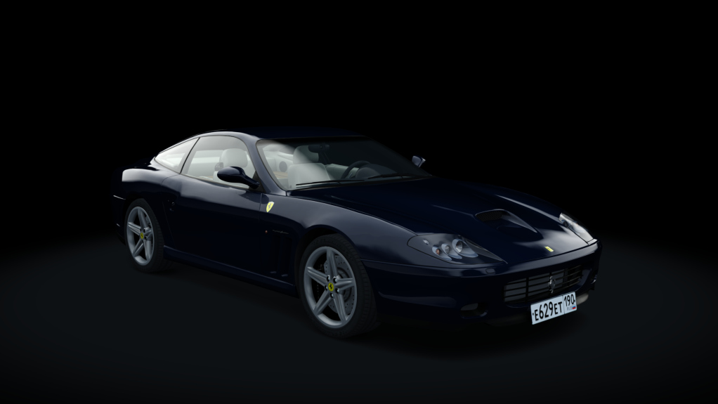 Ferrari 575 Maranello H Shift, skin blu_pozzi_crema