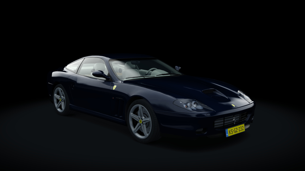 Ferrari 575 Maranello H Shift, skin blu_pozzi_crema_2