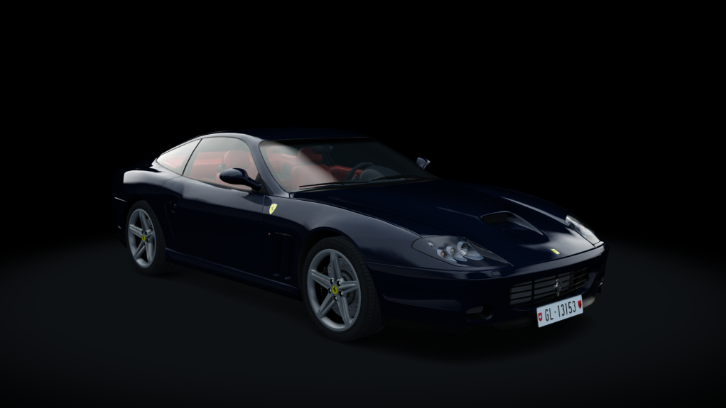 Ferrari 575 Maranello H Shift, skin blu_pozzi_rosso