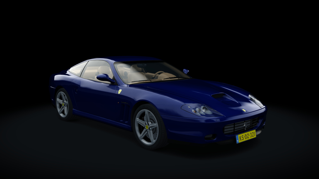 Ferrari 575 Maranello H Shift, skin blue_tour_beige_2