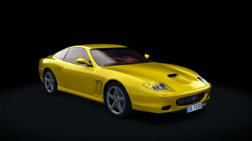 Ferrari 575 Maranello H Shift, skin giallo_modena_rosso_2