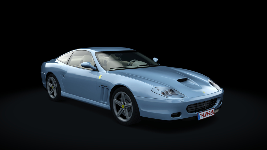 Ferrari 575 Maranello H Shift, skin grigio_alloy_crema_2