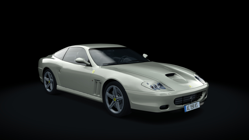 Ferrari 575 Maranello H Shift, skin grigio_ingrid_nero