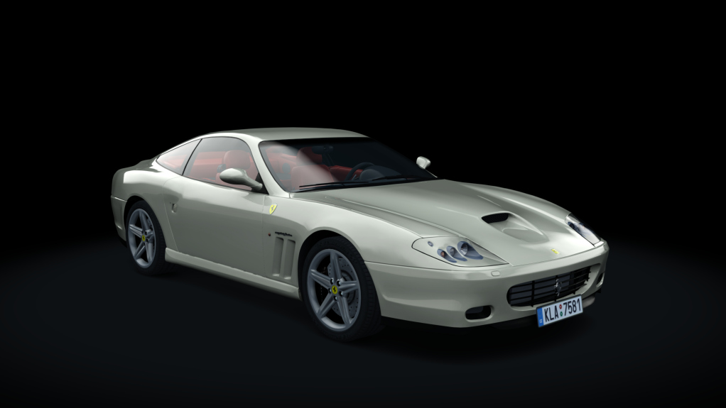 Ferrari 575 Maranello H Shift, skin grigio_ingrid_rosso
