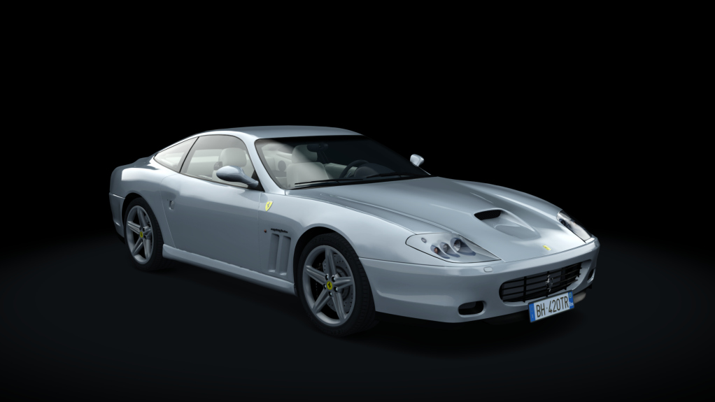 Ferrari 575 Maranello H Shift, skin grigio_nurburgring_crema