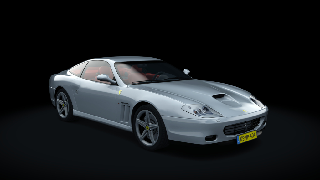 Ferrari 575 Maranello H Shift, skin grigio_nurburgring_rosso