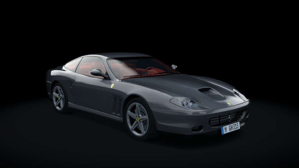 Ferrari 575 Maranello H Shift, skin grigio_scuro_rosso_2