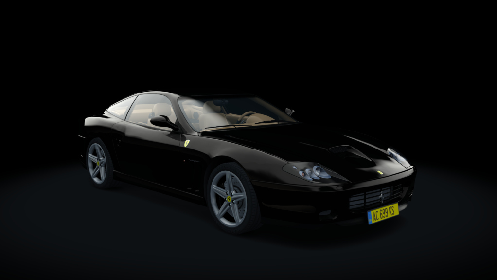 Ferrari 575 Maranello H Shift, skin nero_beige_2