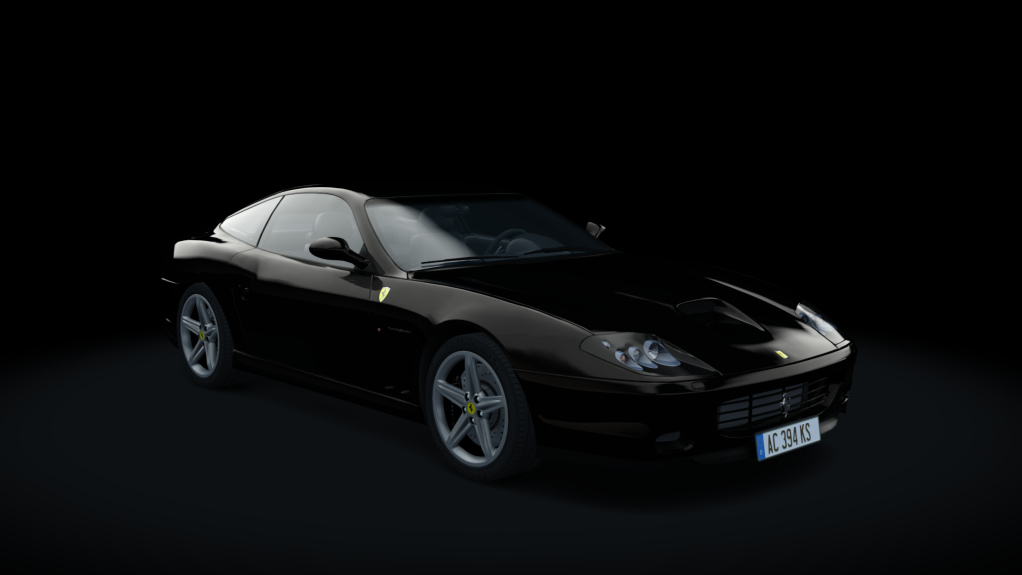 Ferrari 575 Maranello H Shift, skin nero_nero