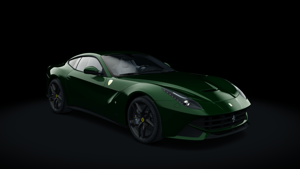 Ferrari F12 Berlinetta, skin 05_verde_british
