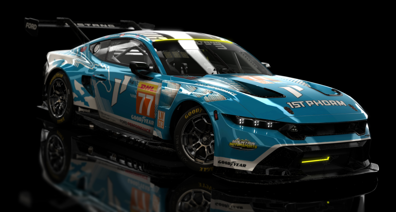 ACF GT3 - Ford Mustang GT3 2024, skin 2024_WEC_Proton_77
