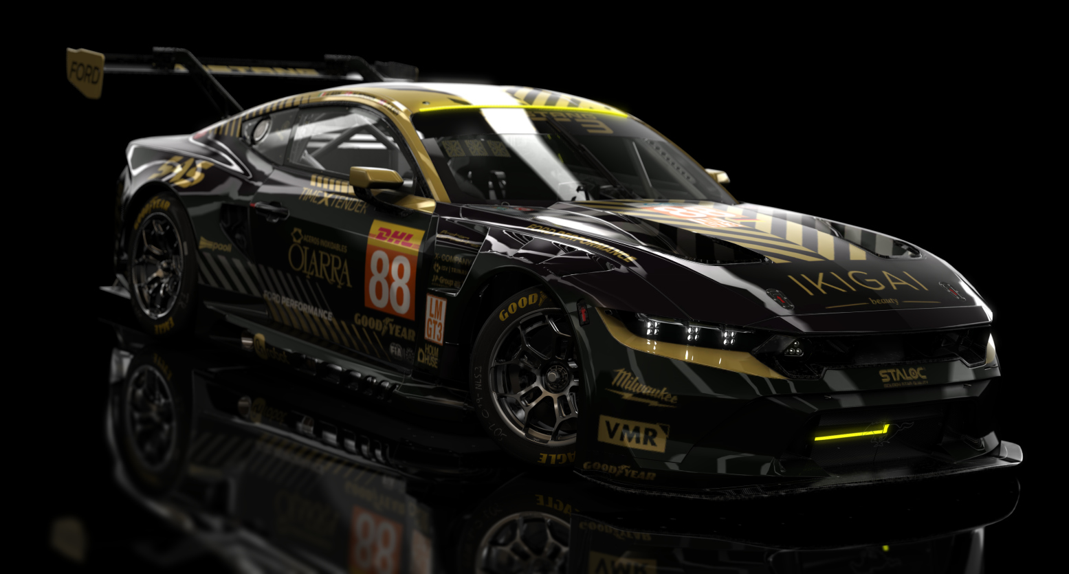 ACF GT3 - Ford Mustang GT3 2024, skin 2024_WEC_Proton_88