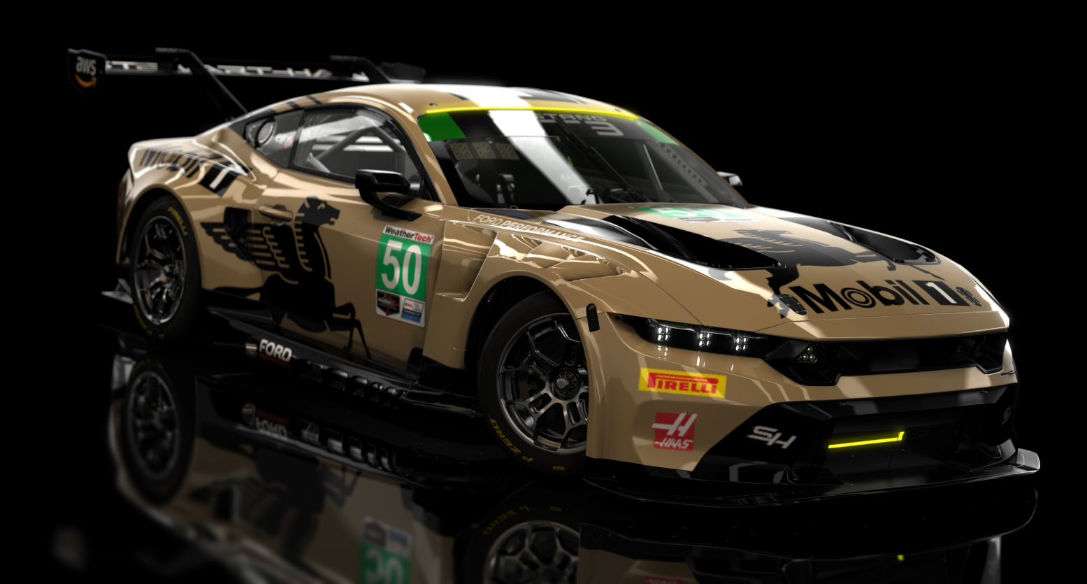 ACF GT3 - Ford Mustang GT3 2024, skin 50 SHR