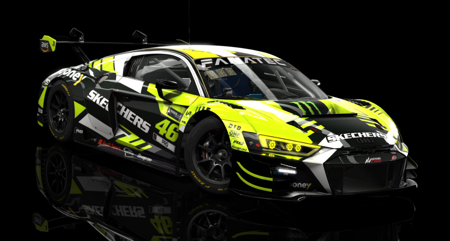 ACF GT3 - Audi R8 LMS EVO II 2021, skin 2022 GT World Challenge Europe 2022 WRT 46