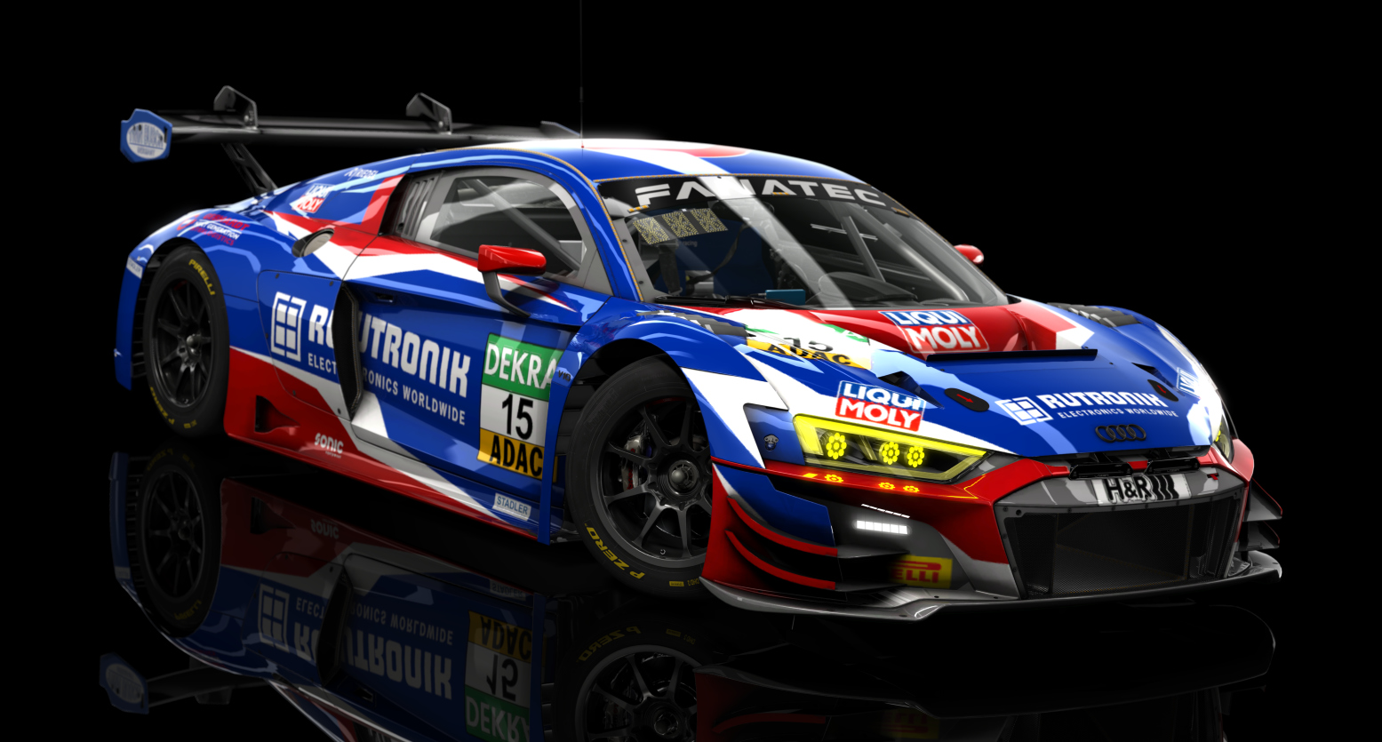 ACF GT3 - Audi R8 LMS EVO II 2021, skin 2022 GT masters Rut
