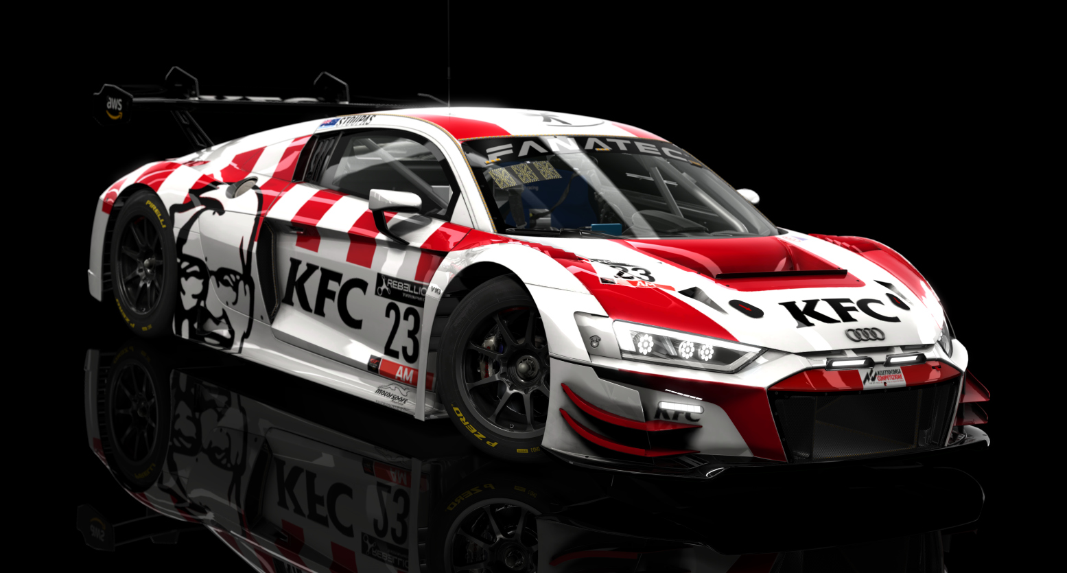 ACF GT3 - Audi R8 LMS EVO II 2021, skin 2022 GTWCAU KFC 23