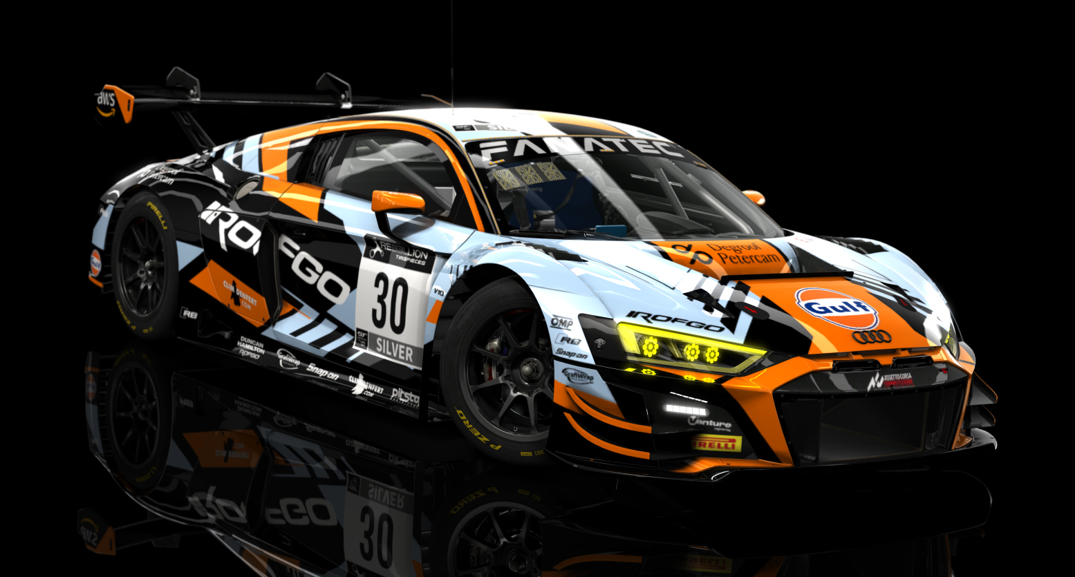 ACF GT3 - Audi R8 LMS EVO II 2021, skin 2022 Team WRT 30