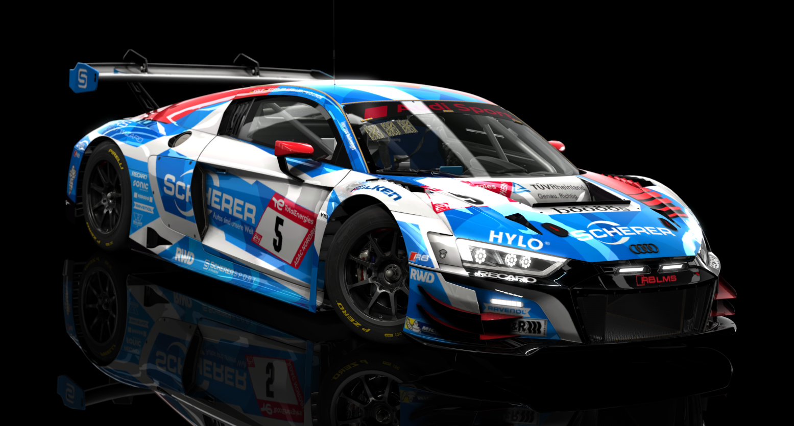 ACF GT3 - Audi R8 LMS EVO II 2021, skin Scherer_Spot_5_2022