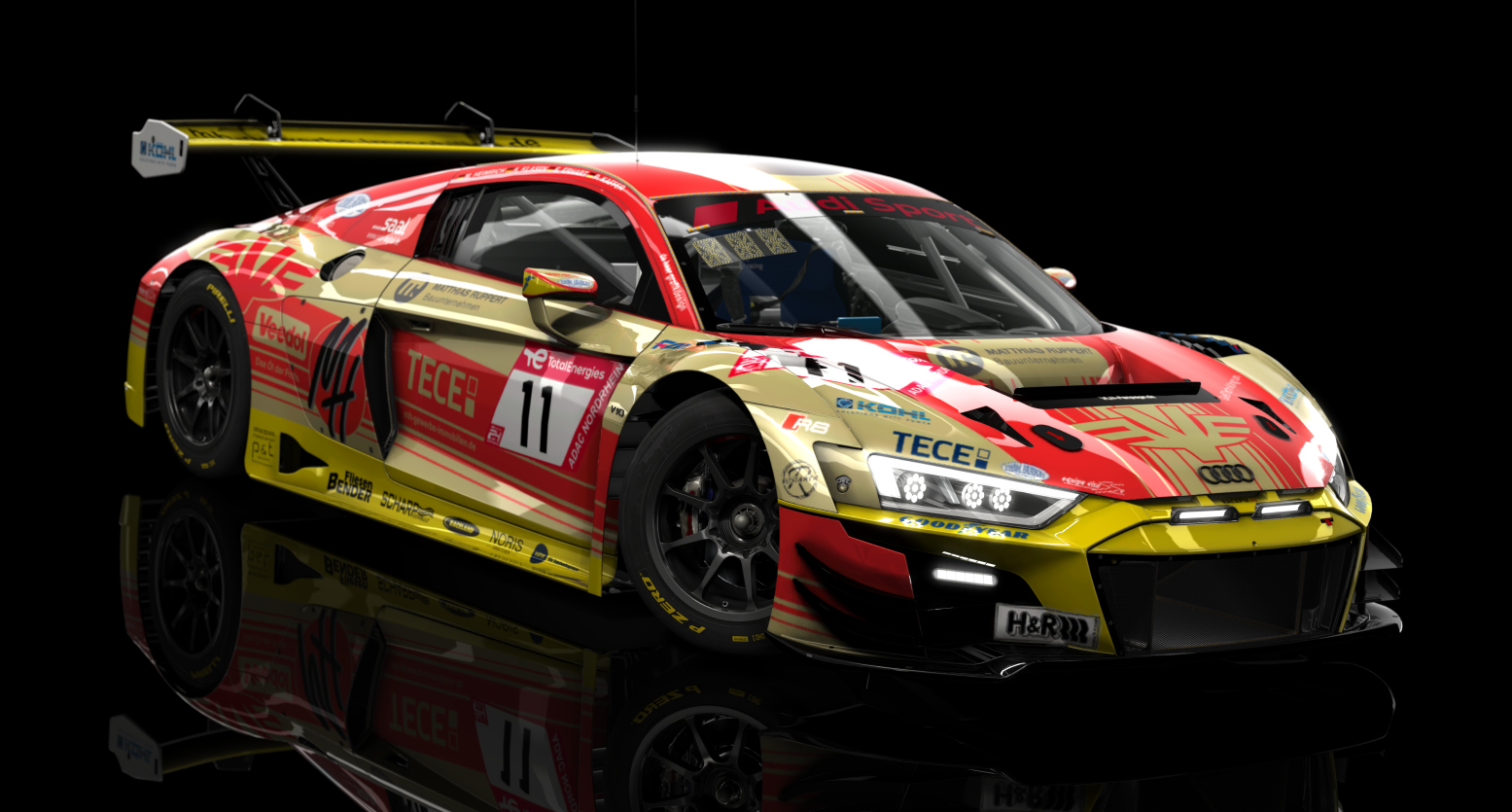 ACF GT3 - Audi R8 LMS EVO II 2021, skin equipe_vitesse_11_2022