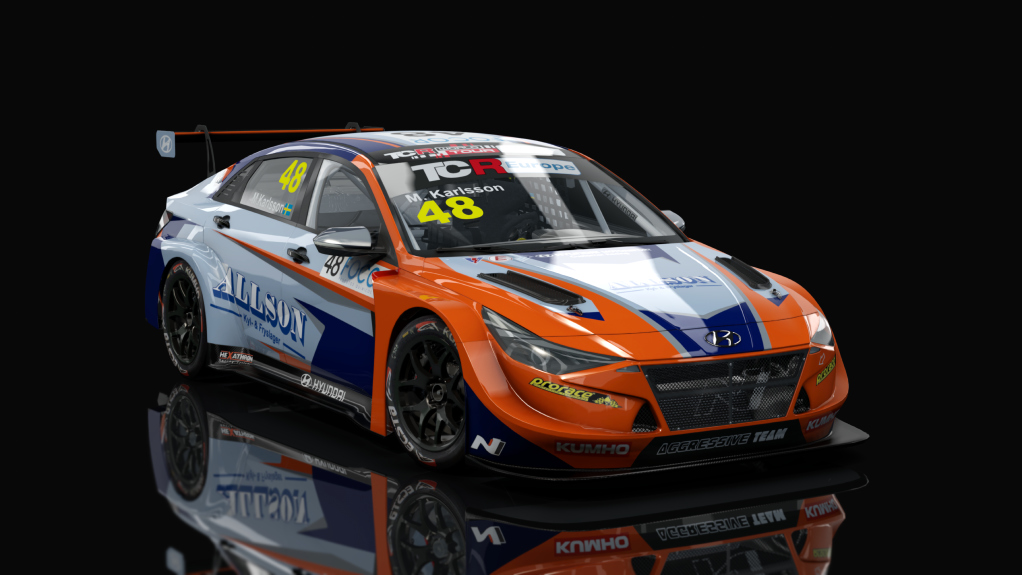 Hyundai Elantra N TCR 2024, skin tcreur_48_karlsson