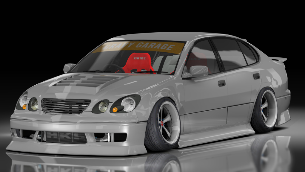 GravyGarage Street GS300 vq37vhr, skin silver