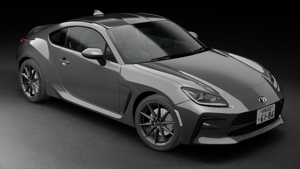 Toyota GR86 2021 RHD, skin Magnetite grey metallic