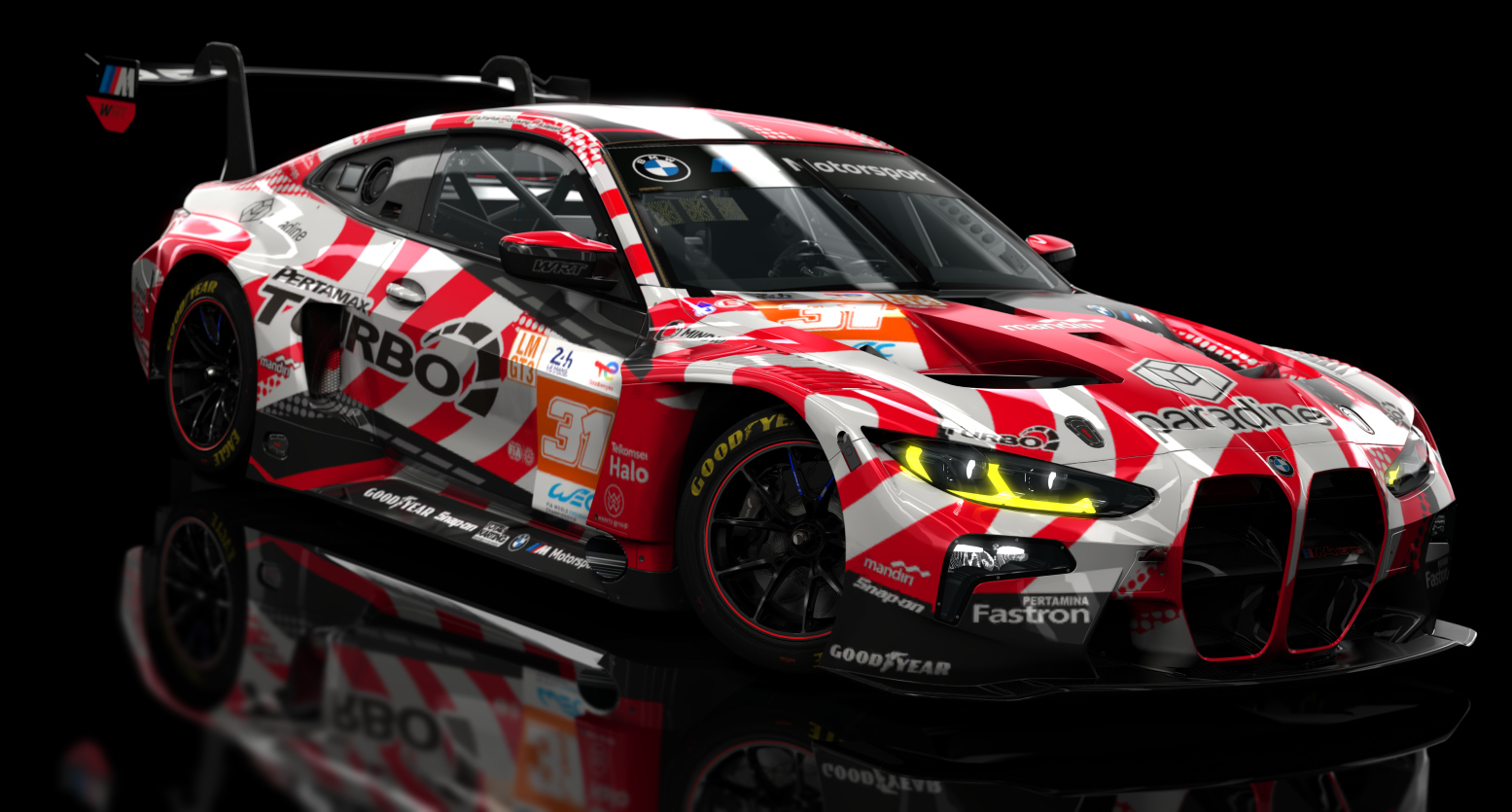 ACF GT3 - BMW M4 GT3 2021, skin 2024 WEC Le Mans 31 Team WRT