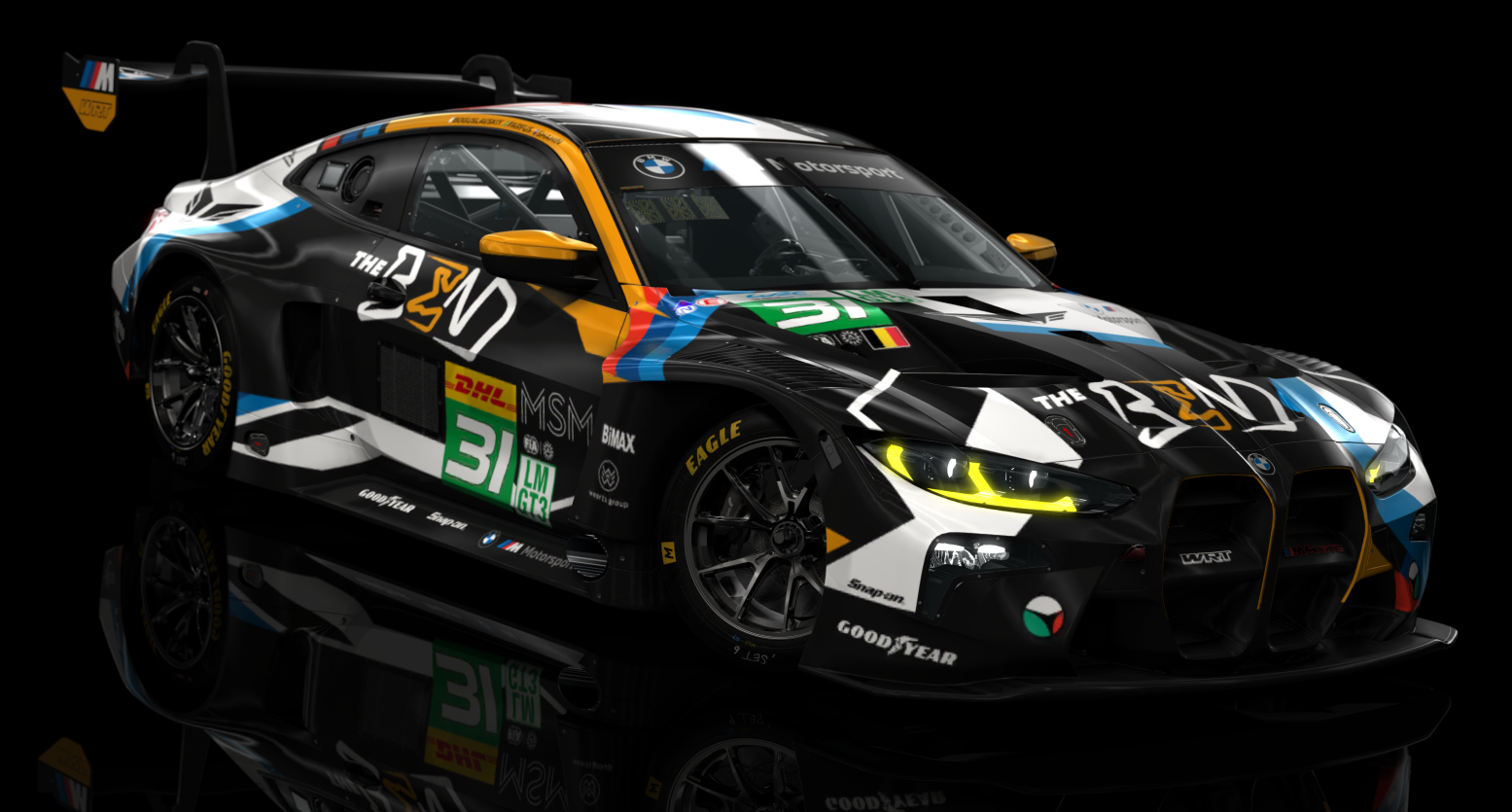 ACF GT3 - BMW M4 GT3 2021, skin 2025 WEC 31 The Band Team WRT