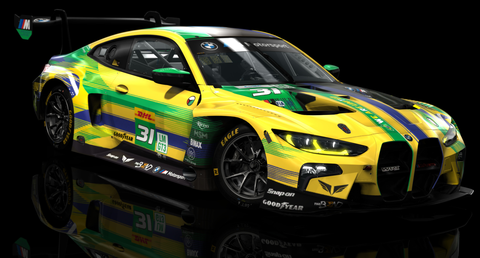 ACF GT3 - BMW M4 GT3 2021, skin 2025 WEC 31 The Bend Team WRT Sao Paulo