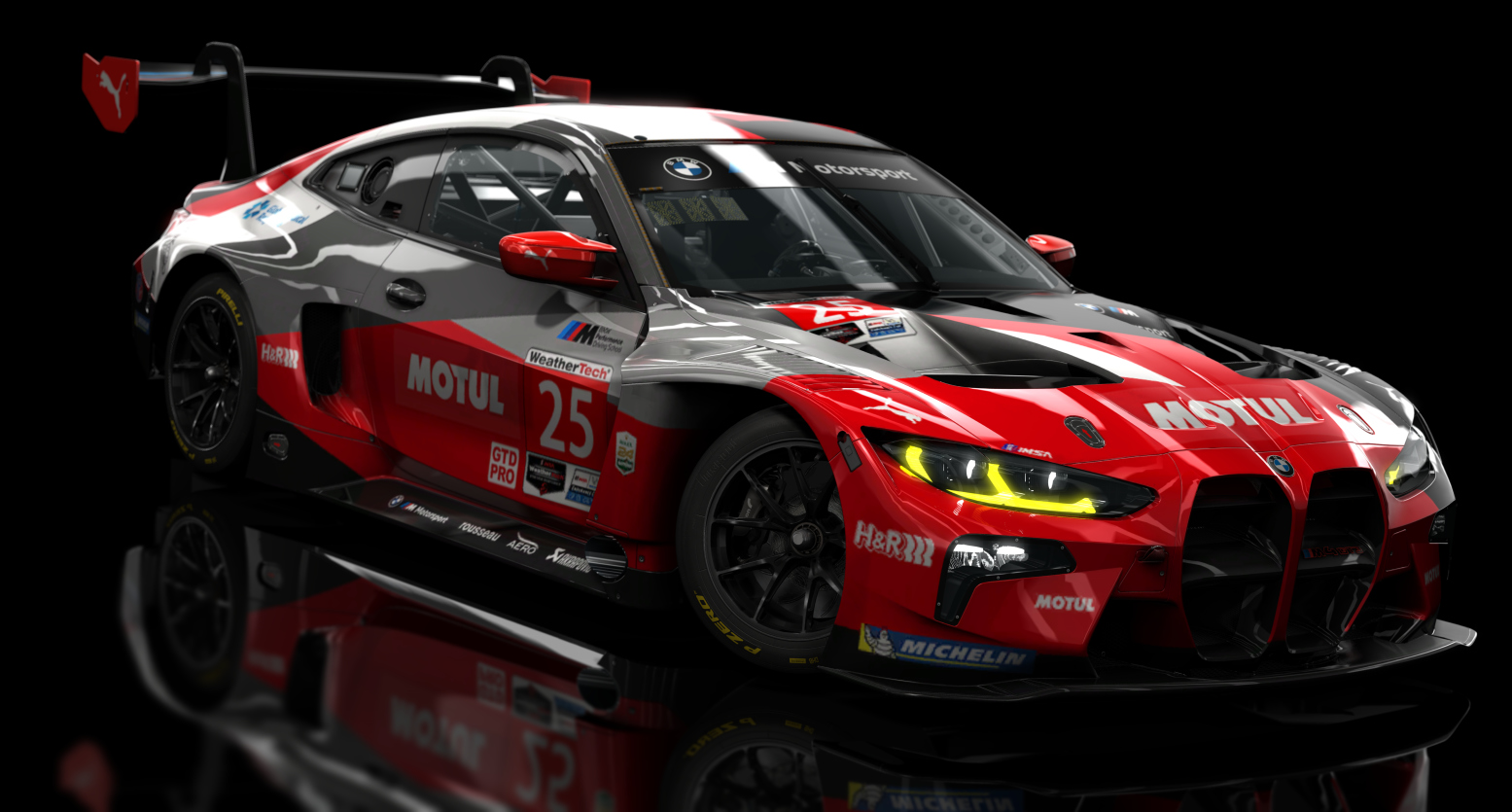 ACF GT3 - BMW M4 GT3 2021, skin BMW Team RLL IMSA 25