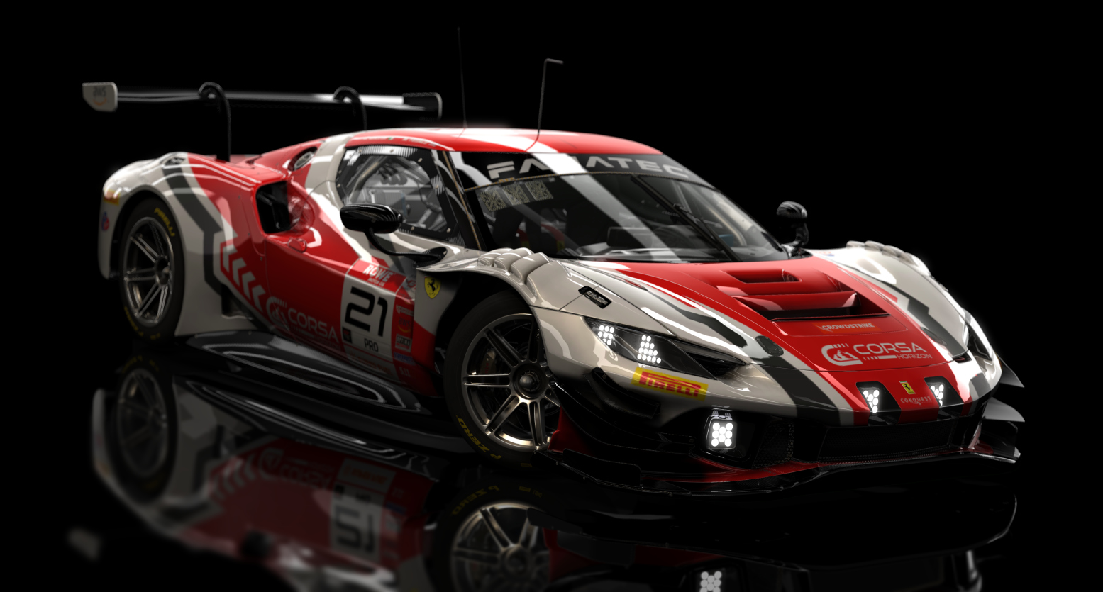 ACF GT3 - Ferrari 296 GT3 2023, skin 2023 Conquest Racing 21