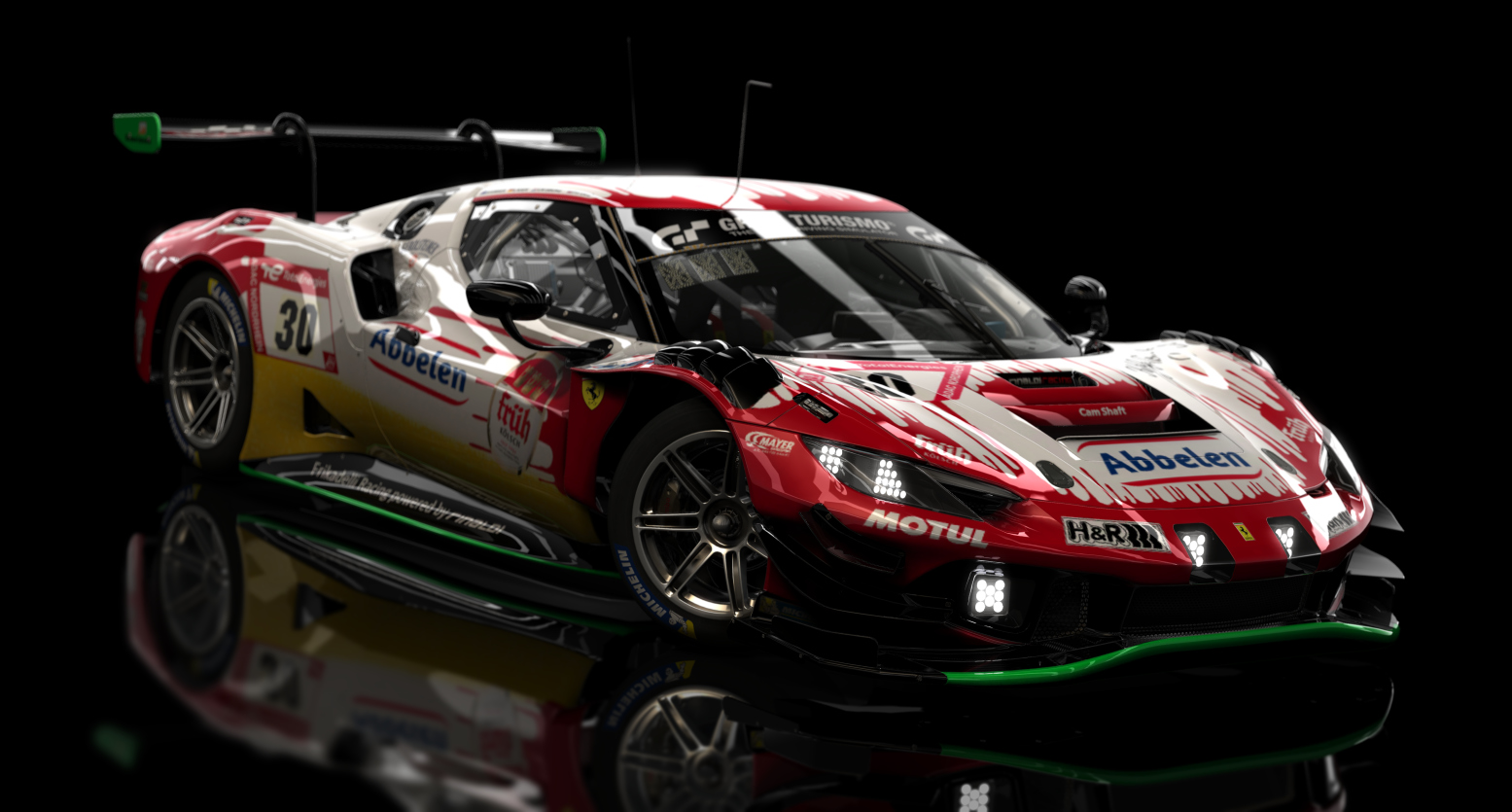 ACF GT3 - Ferrari 296 GT3 2023, skin 2023 N24h 30 Frikadelli Racing