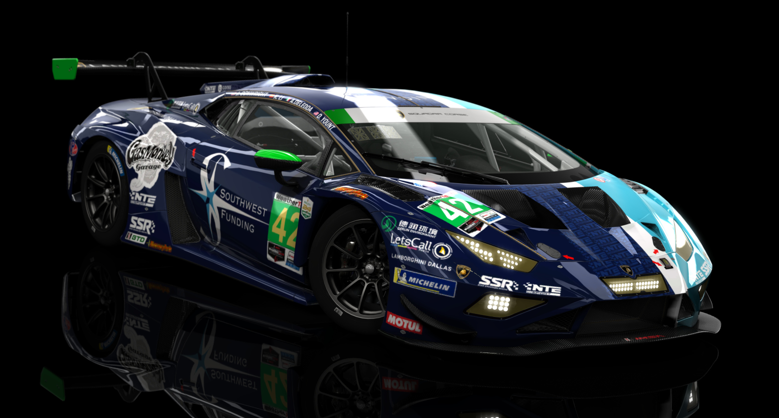 ACF GT3 - Lamborghini Huracan GT3 EVO II 2023, skin 2023 IMSA NTE Sport 42 Anastasia