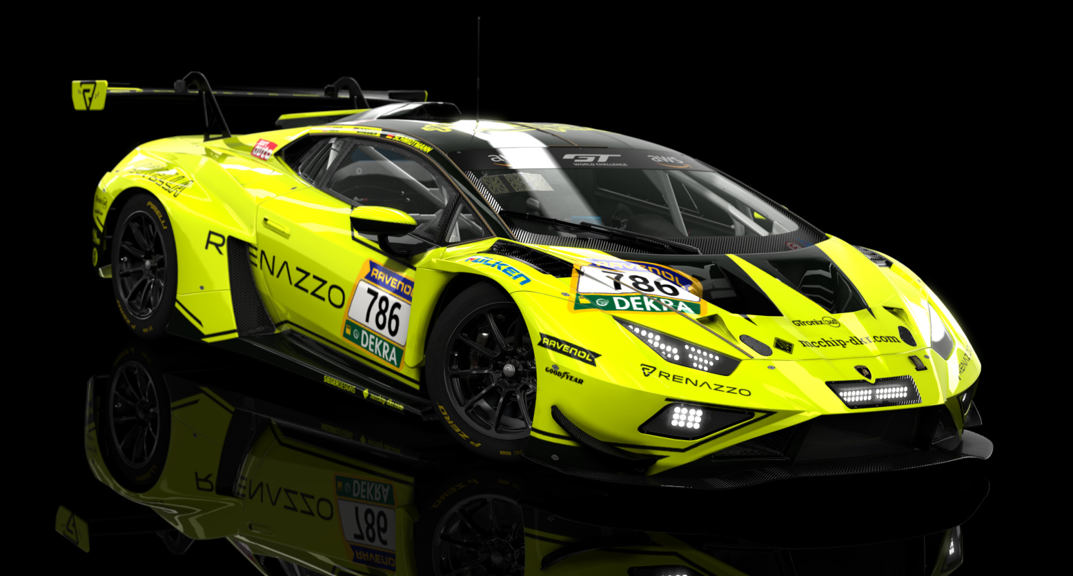 ACF GT3 - Lamborghini Huracan GT3 EVO II 2023, skin McChips Team