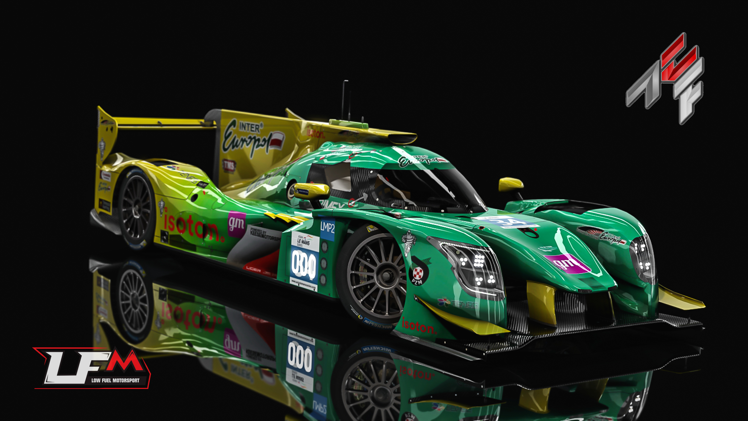 ACF LMP2 - Ligier JS P217 2017, skin AsLMS 2019-20 Inter Europol 34