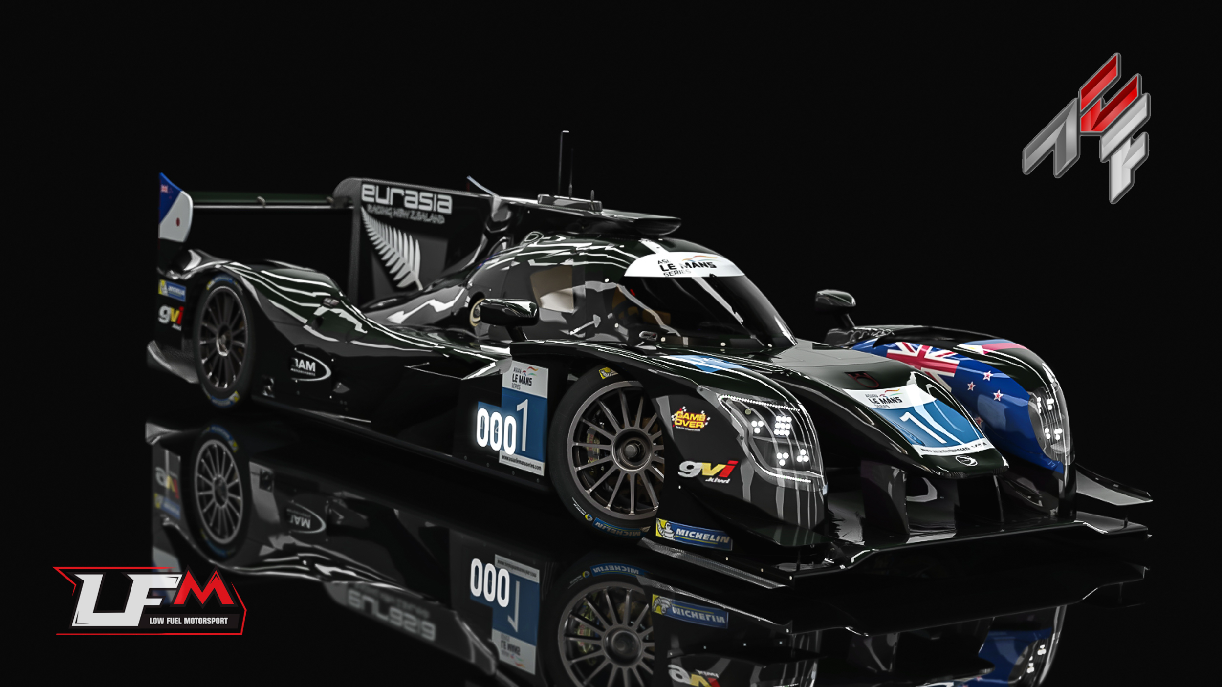 ACF LMP2 - Ligier JS P217 2017, skin AsLMS 2019-2020 Eurasia