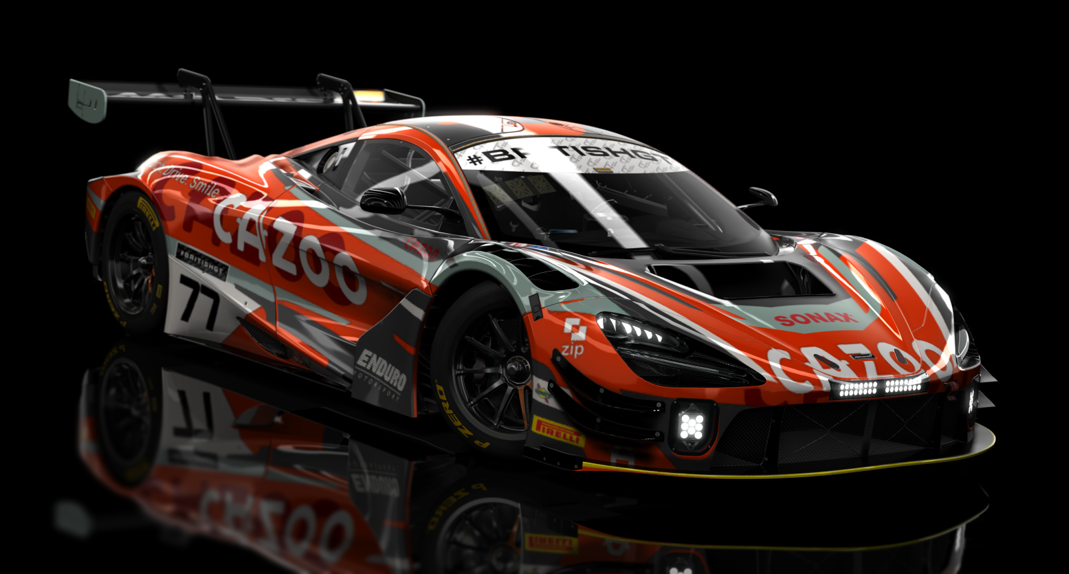ACF GT3 - McLaren 720S GT3 EVO 2023, skin 2024_BGT Enduro Motorsport 77