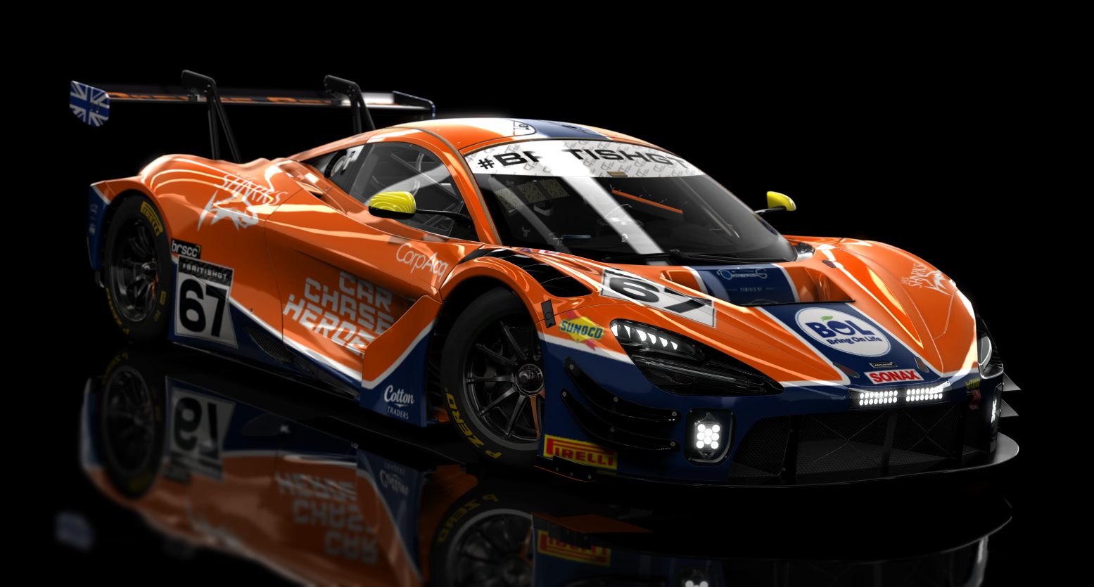 ACF GT3 - McLaren 720S GT3 EVO 2023, skin 2024_BGT Orange Racing 67