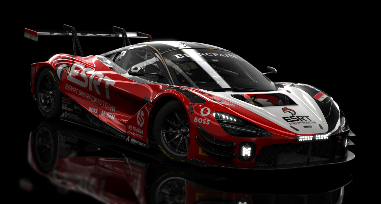 ACF GT3 - McLaren 720S GT3 EVO 2023, skin ESRT