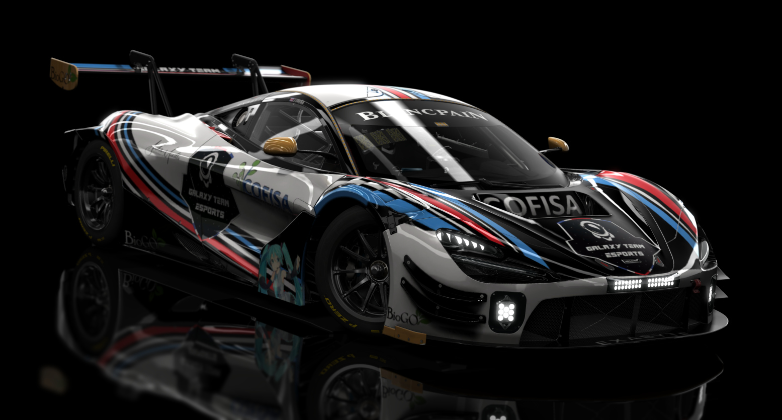 ACF GT3 - McLaren 720S GT3 EVO 2023, skin Galaxy