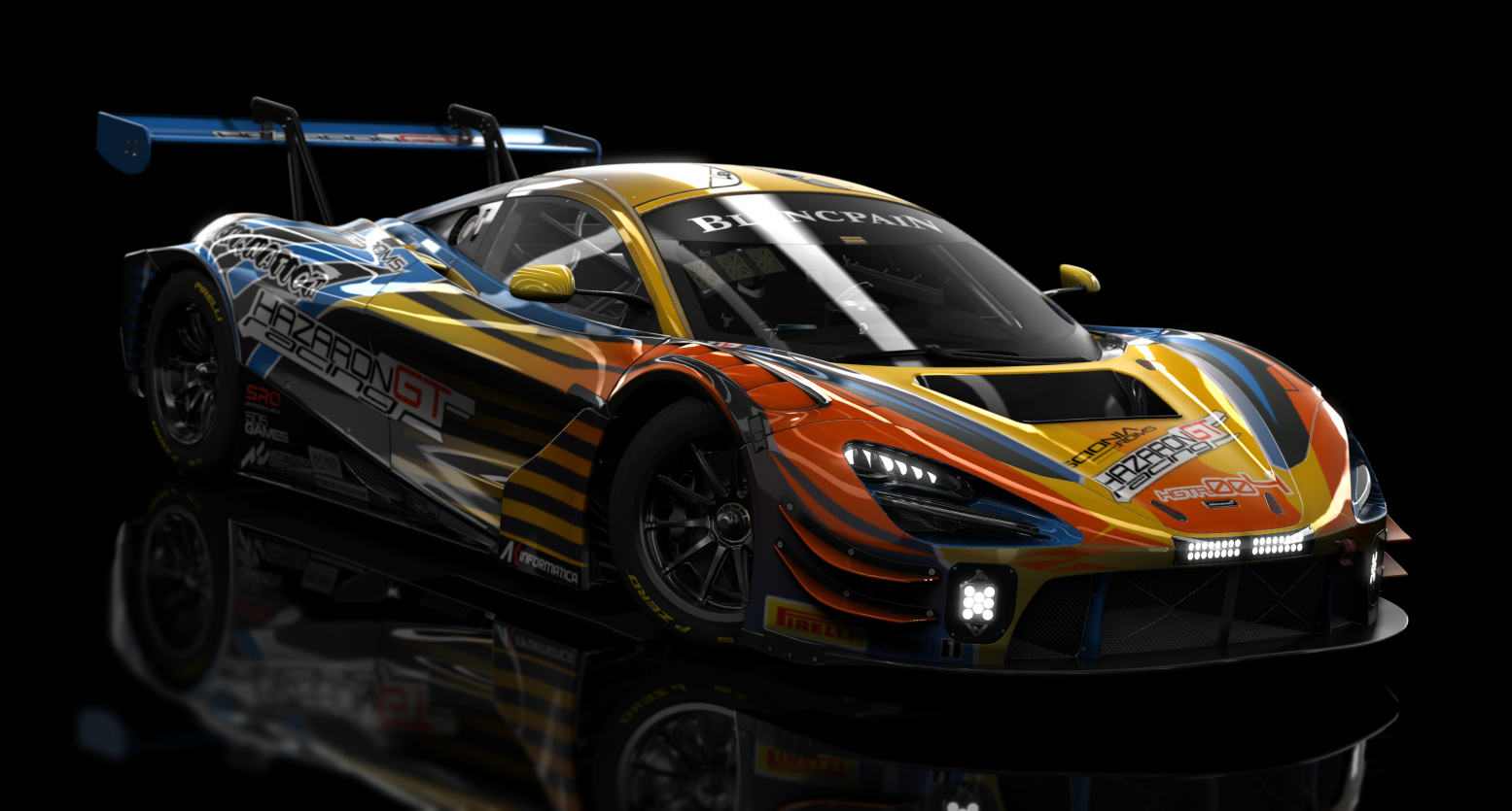 ACF GT3 - McLaren 720S GT3 EVO 2023, skin HGTR