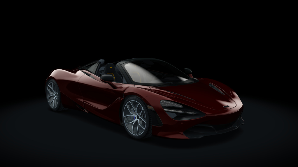 McLaren 720S Spider, skin Vintage_red