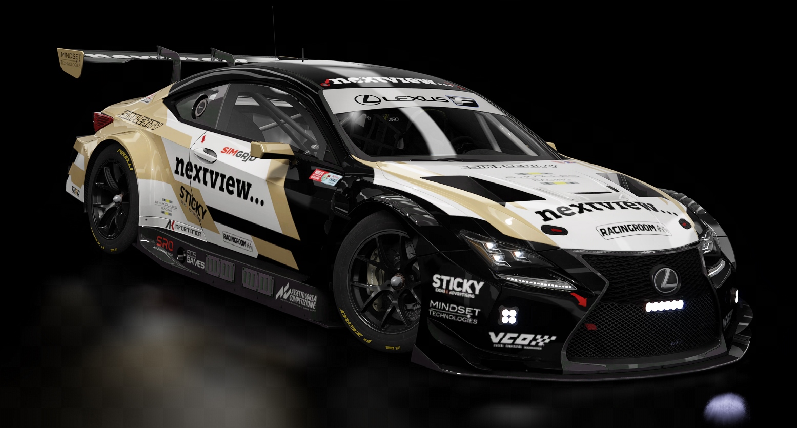 ACF GT3 - Lexus RC F GT3 2016, skin Burst