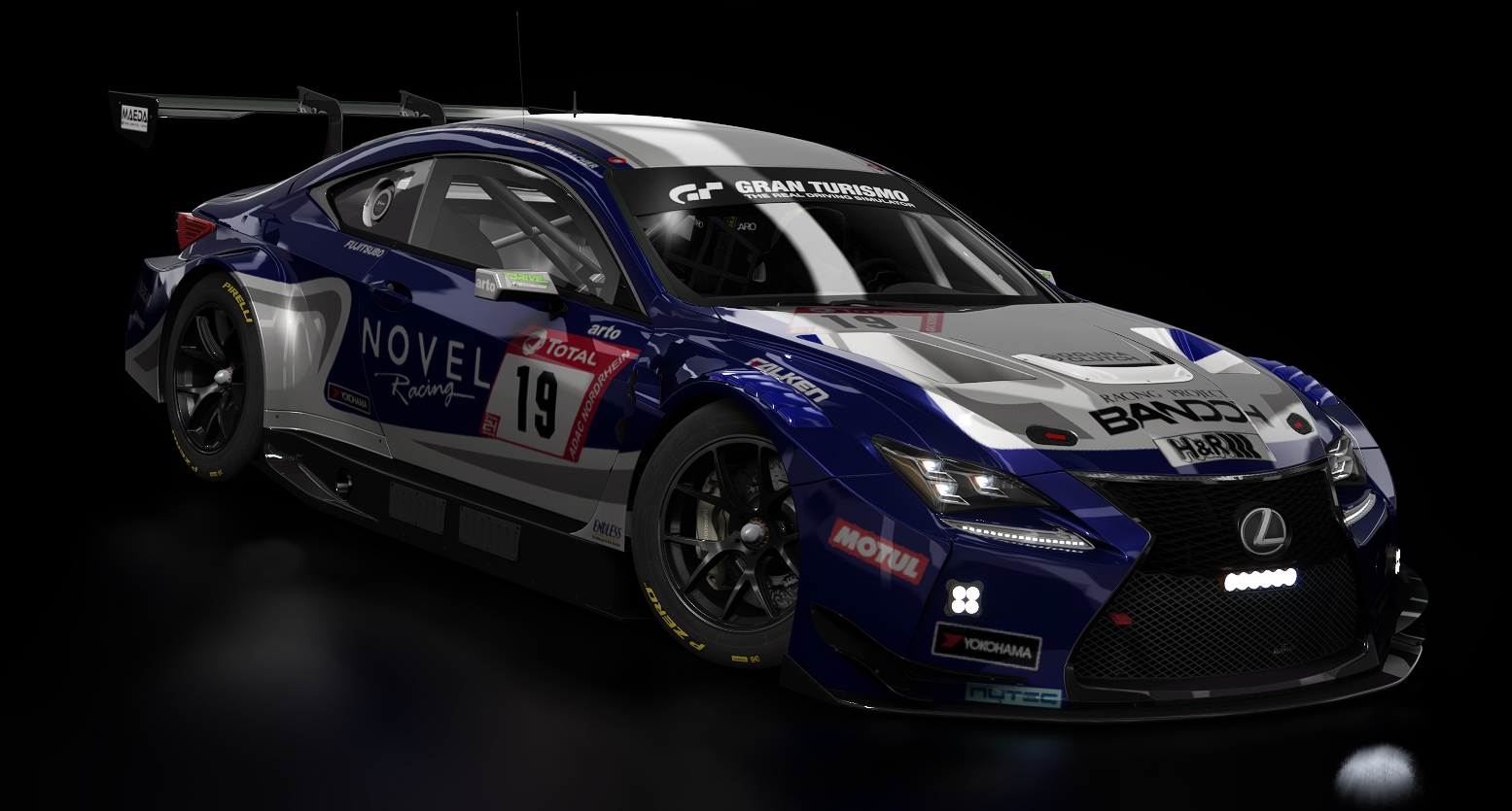 ACF GT3 - Lexus RC F GT3 2016, skin FF_N24_Bandoh_Racing_19
