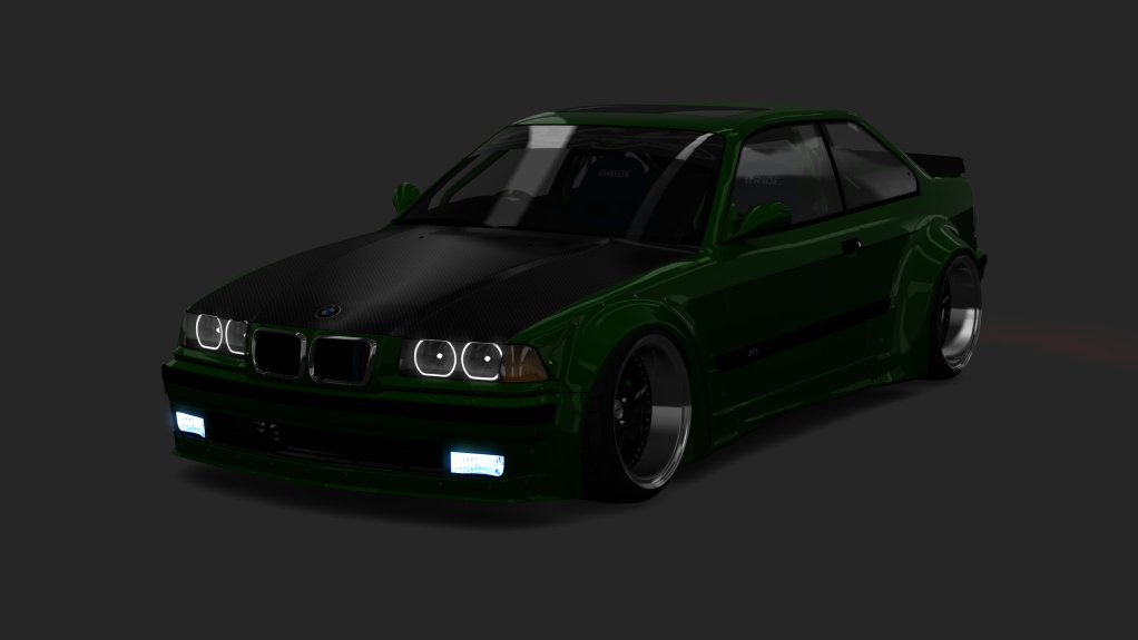 OGK_E36_STREET, skin Green