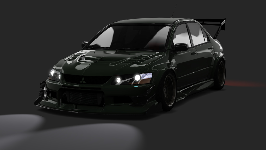 OGK_EVO_IX_STREET, skin militarygreen